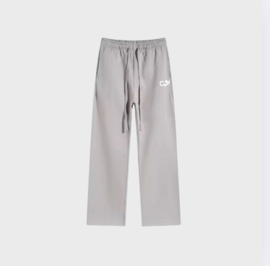 GREY CORE SWEATPANTS